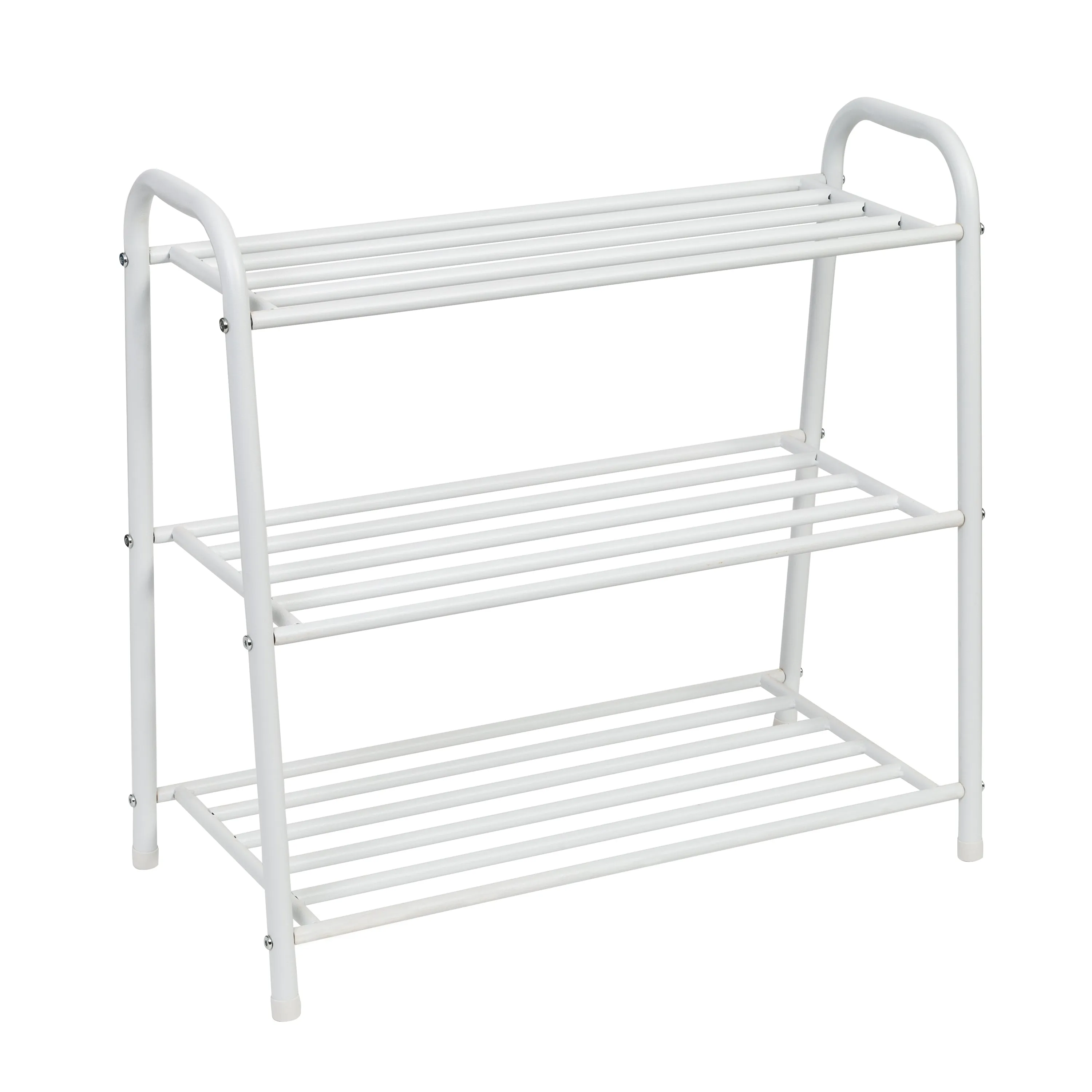 3-Shelf Steel Shoe Rack