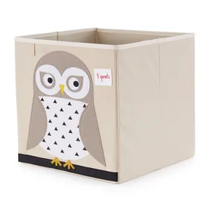 3 Sprouts Children's Foldable Fabric Storage Cube Box Soft Toy Bin (Open Box)