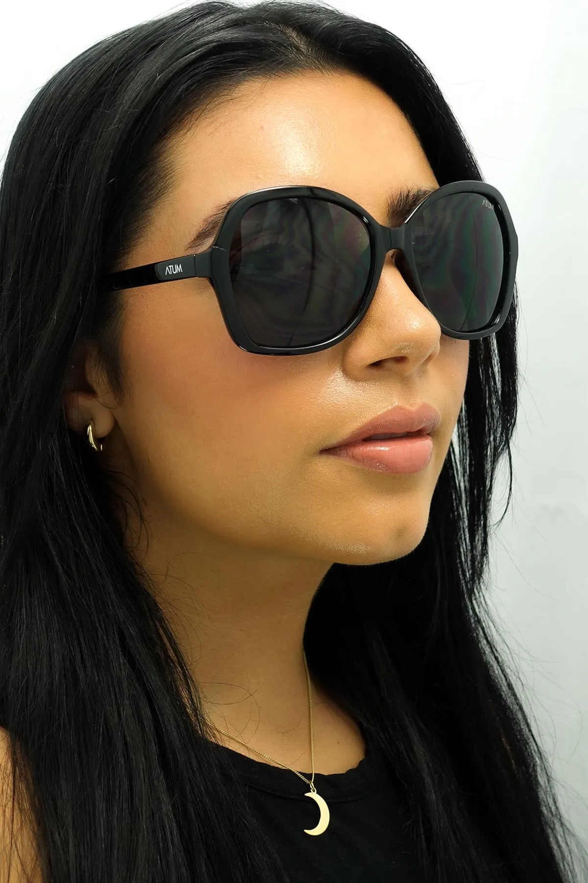 Atum Sunglasses Aelius C1 Shiny Black Smoke Grey