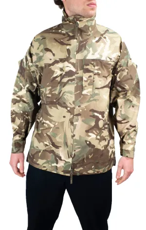 British Army Gore-Tex Jacket - Lightweight MTP Camo – Rip-Stop - DISTRESSED