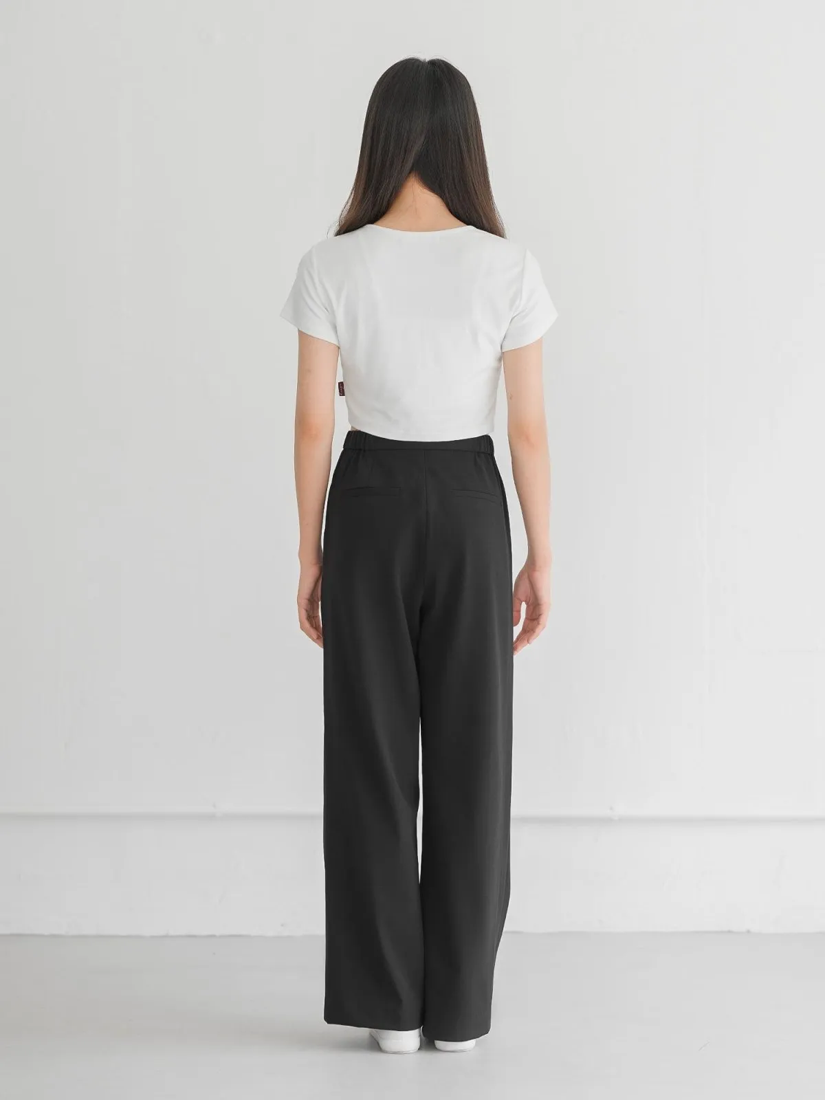 Brooklyn Comfy Wide Leg Trousers (Long/ Short ver.)