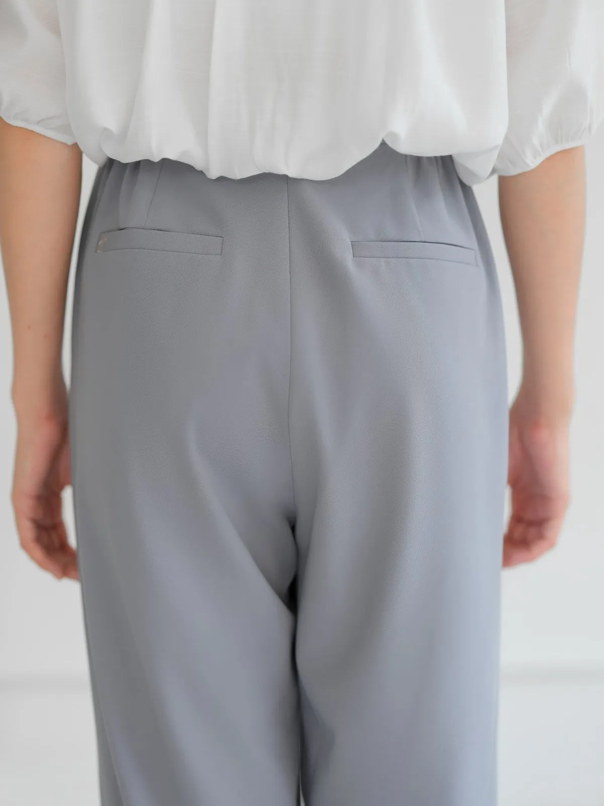 Brooklyn Comfy Wide Leg Trousers (Long/ Short ver.)