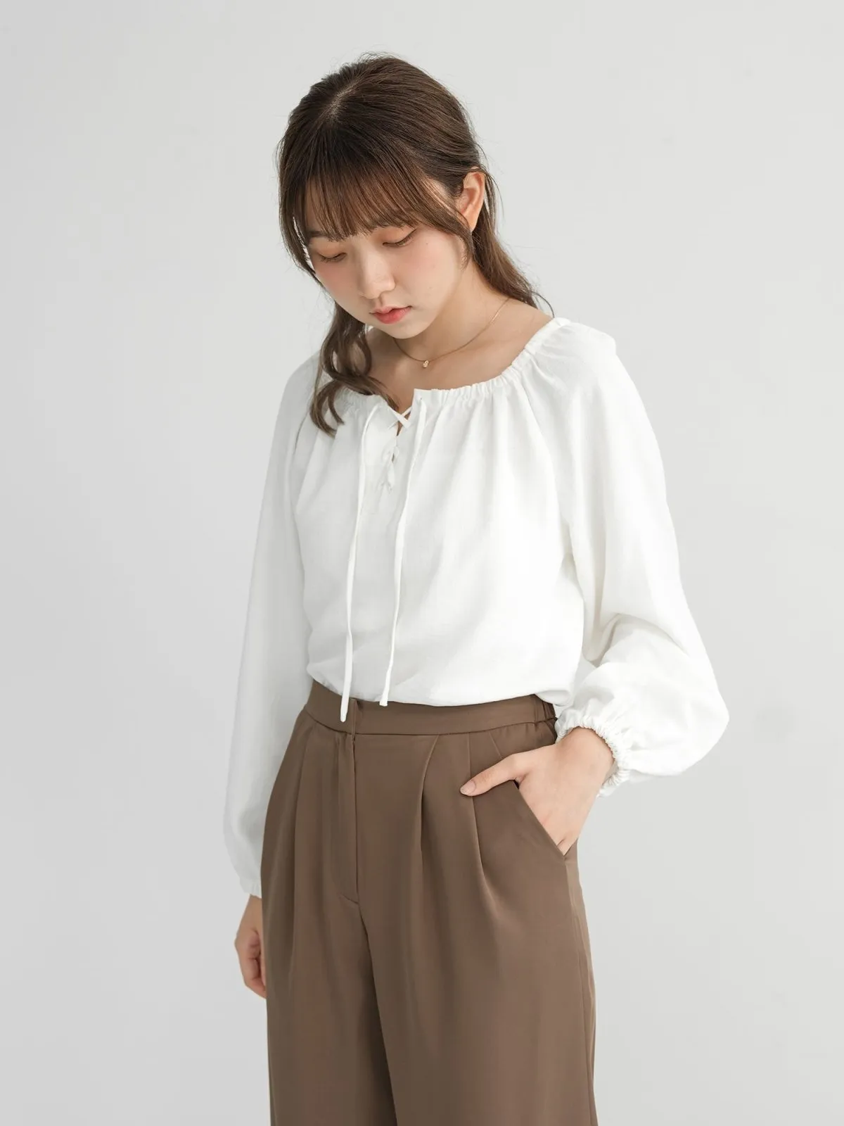 Brooklyn Comfy Wide Leg Trousers (Long/ Short ver.)