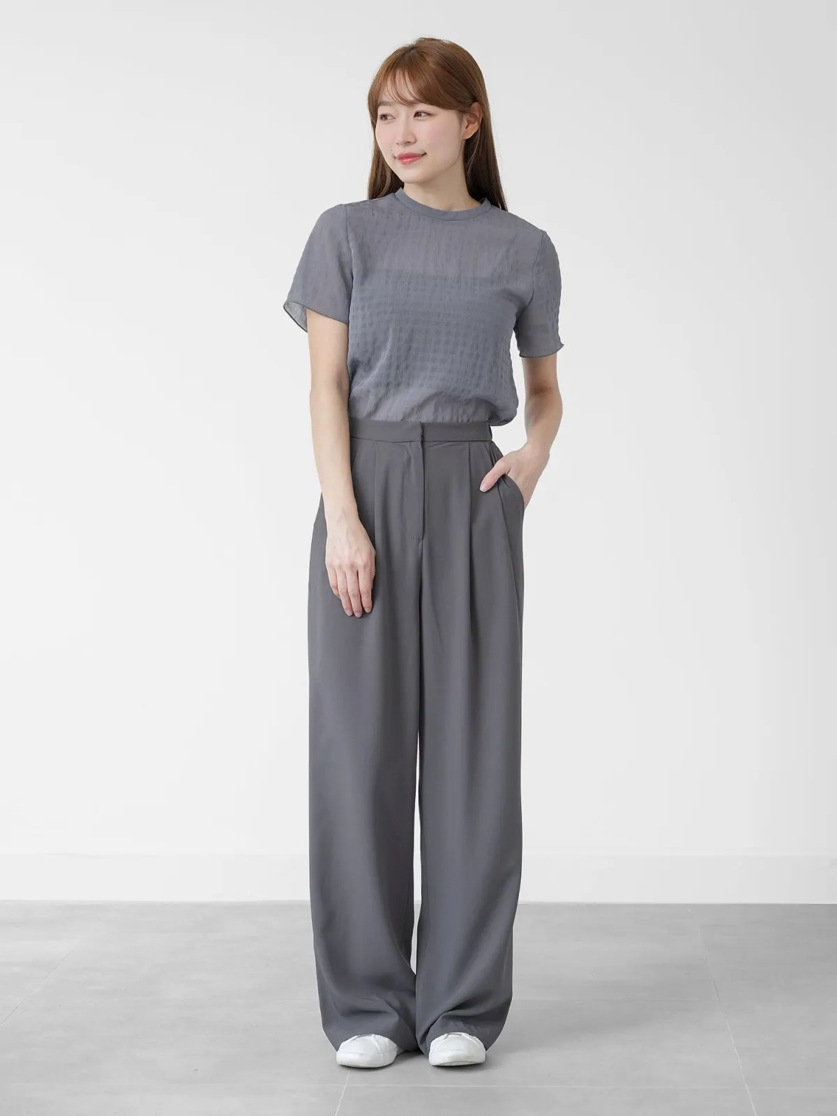 Brooklyn Comfy Wide Leg Trousers (Long/ Short ver.)