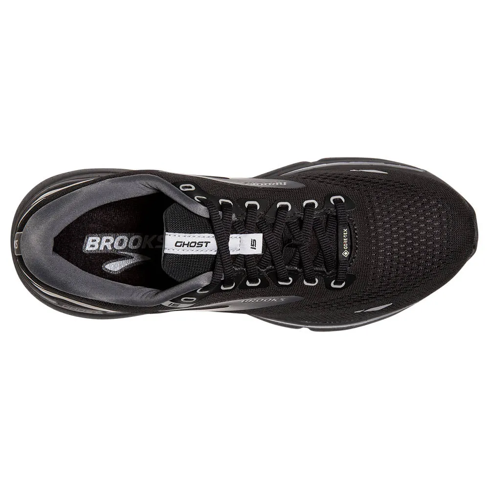 Brooks Ghost 15 GTX (Mens) - Black/Blackened Pearl/Alloy