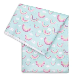 Bumkins Waterproof Splat Mat - Rainbows