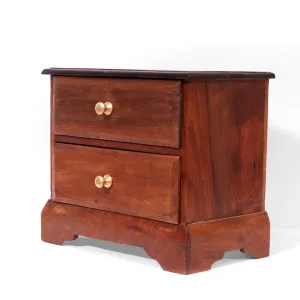 Compact Height 2 Drawer Chest