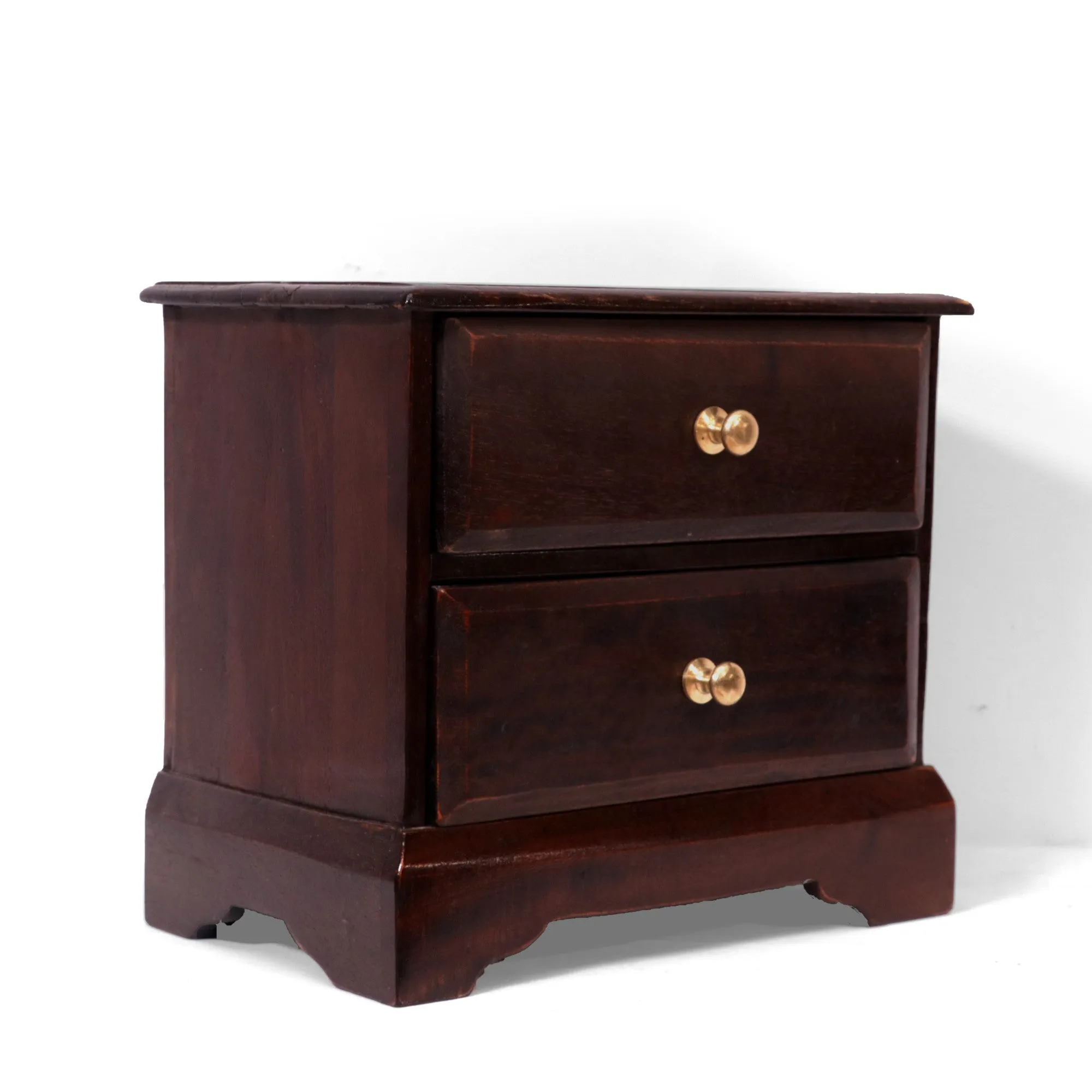 Compact Height 2 Drawer Chest