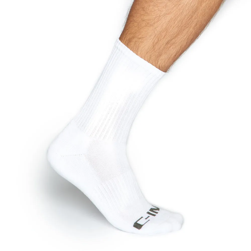 Core Crew Socks 3 Pack White