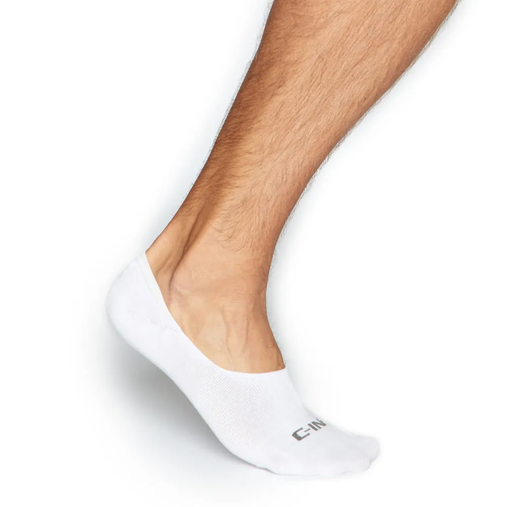 Core Low No Show Socks 3 Pack White