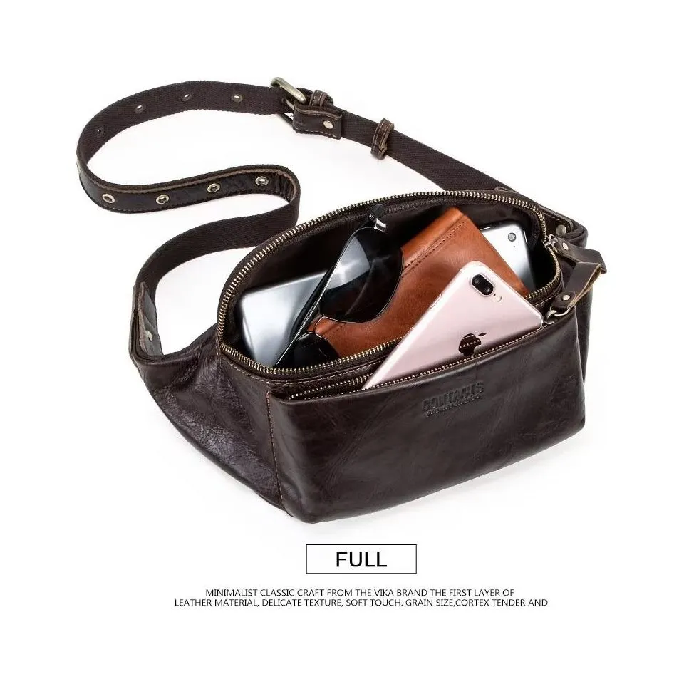 CowLuxe Multifunctional Chic Athletic Waist Bag