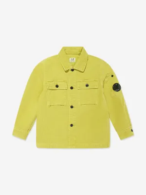 C.P. Company Boys Branded Shirt in Green