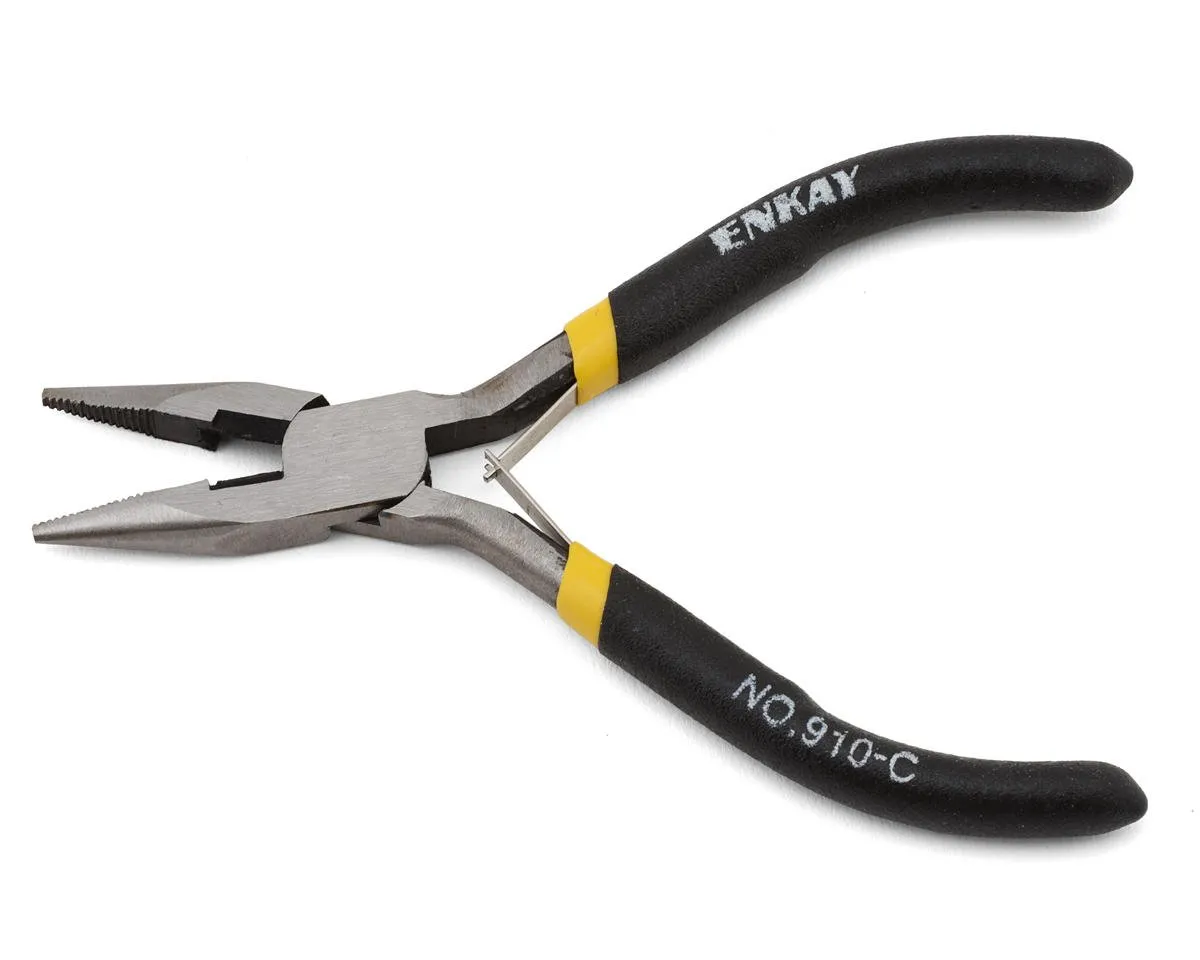 Enkay 4 1/2" Chain Nose Pliers w/Hang Tag 910-C