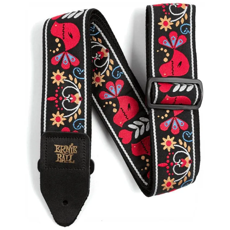 Ernie Ball Jacquard Guitar Strap - Redbird Rising