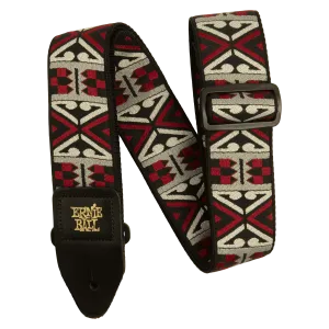 Ernie Ball Primal Red Jacquard Strap