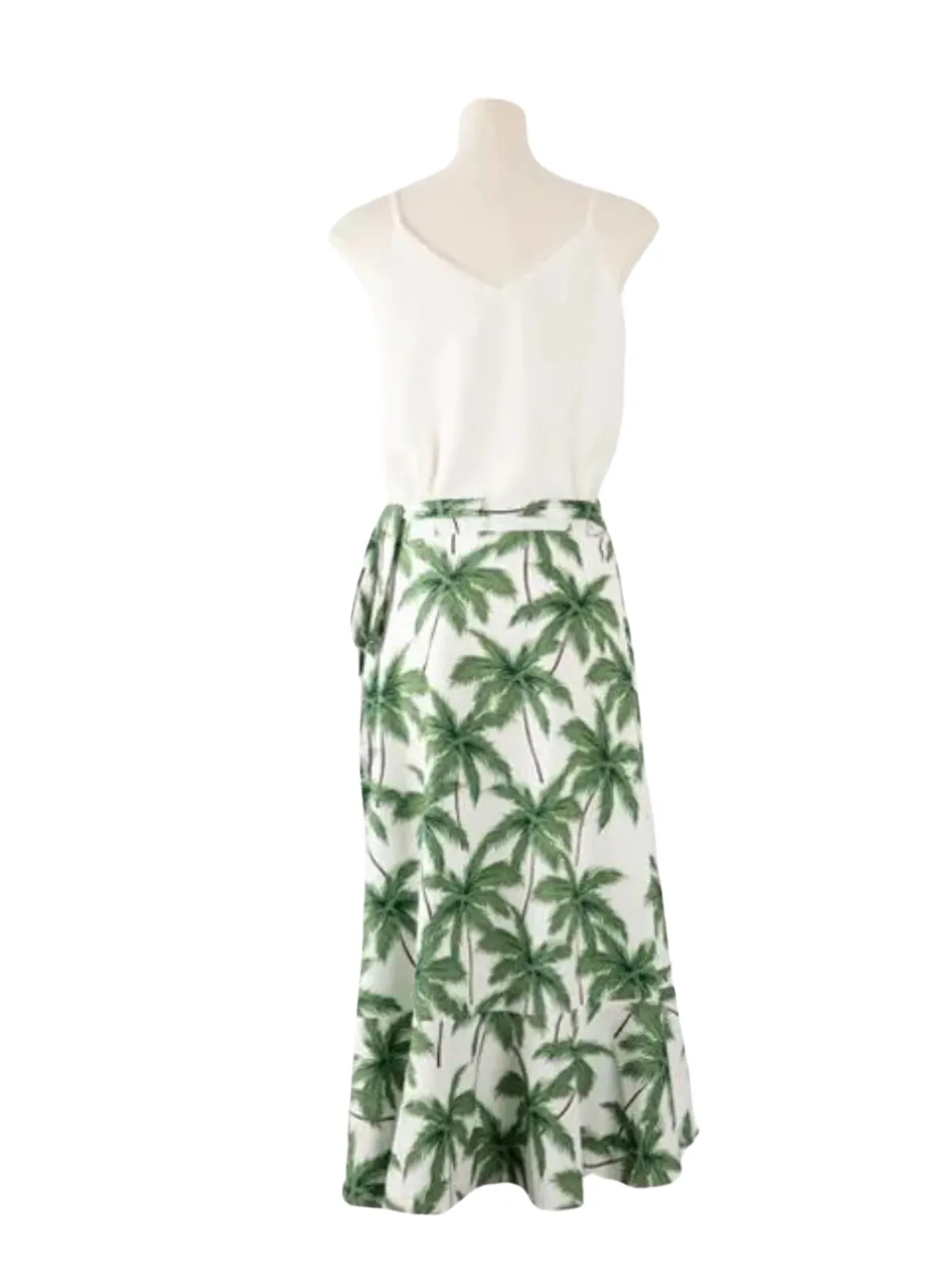 Family Style Summer Breeze Palm Tree Print Outfit