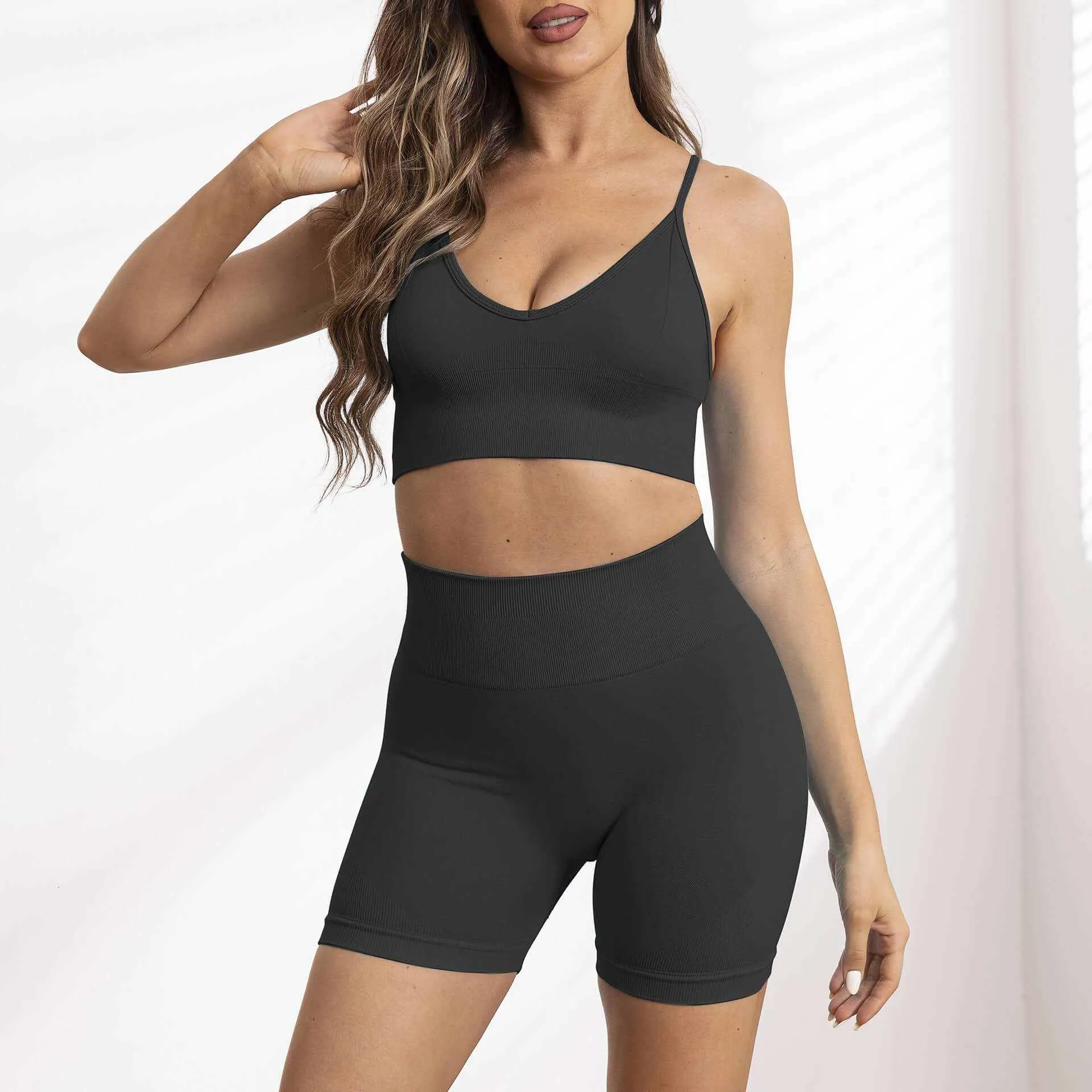 Glow Chic's Seamless Yoga Suit