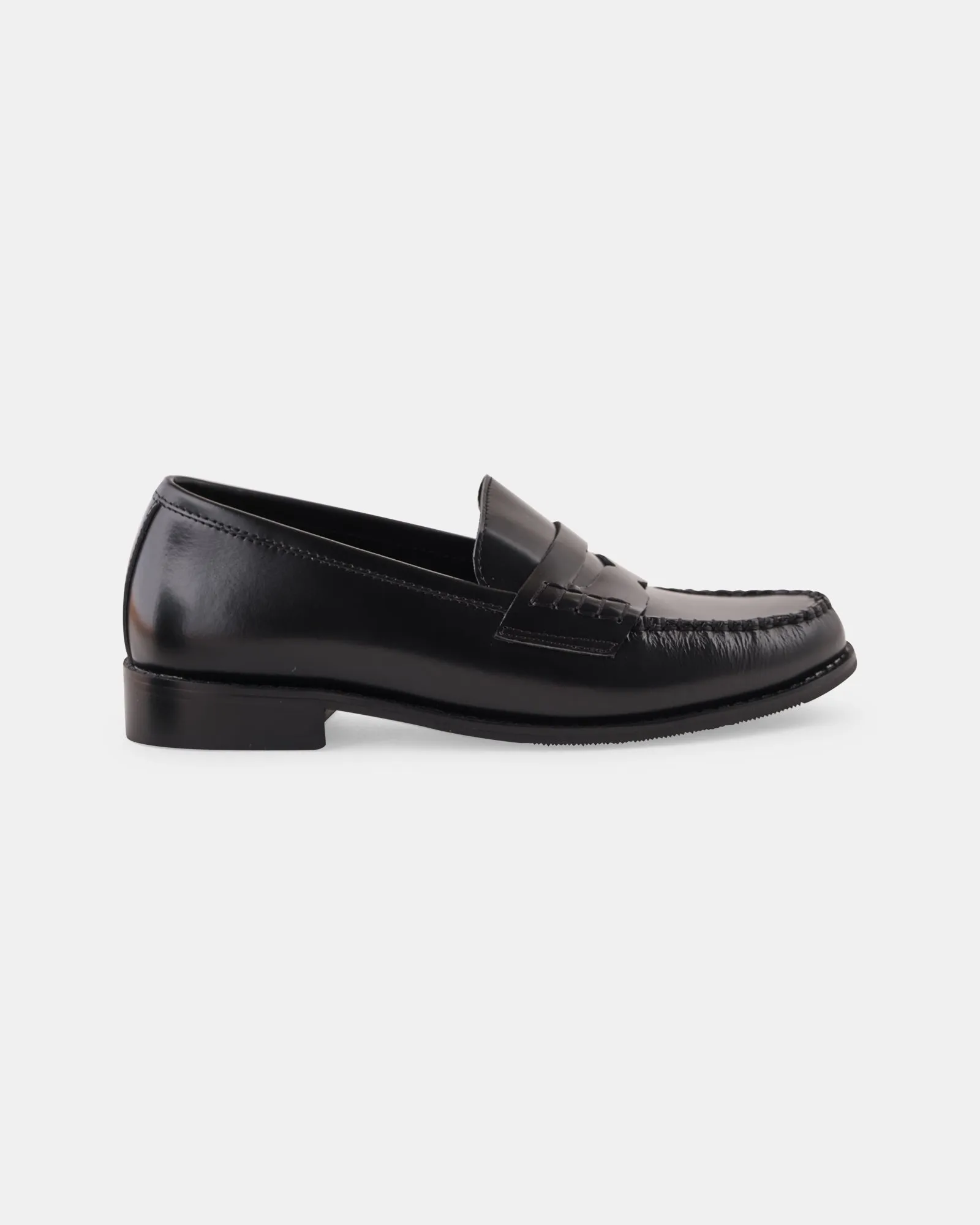 Harlow Leather Loafer - Black