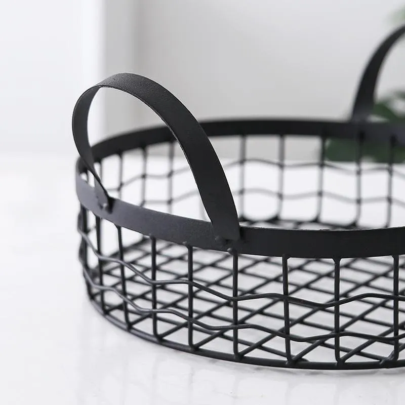 Iron Vintage Fruit Basket