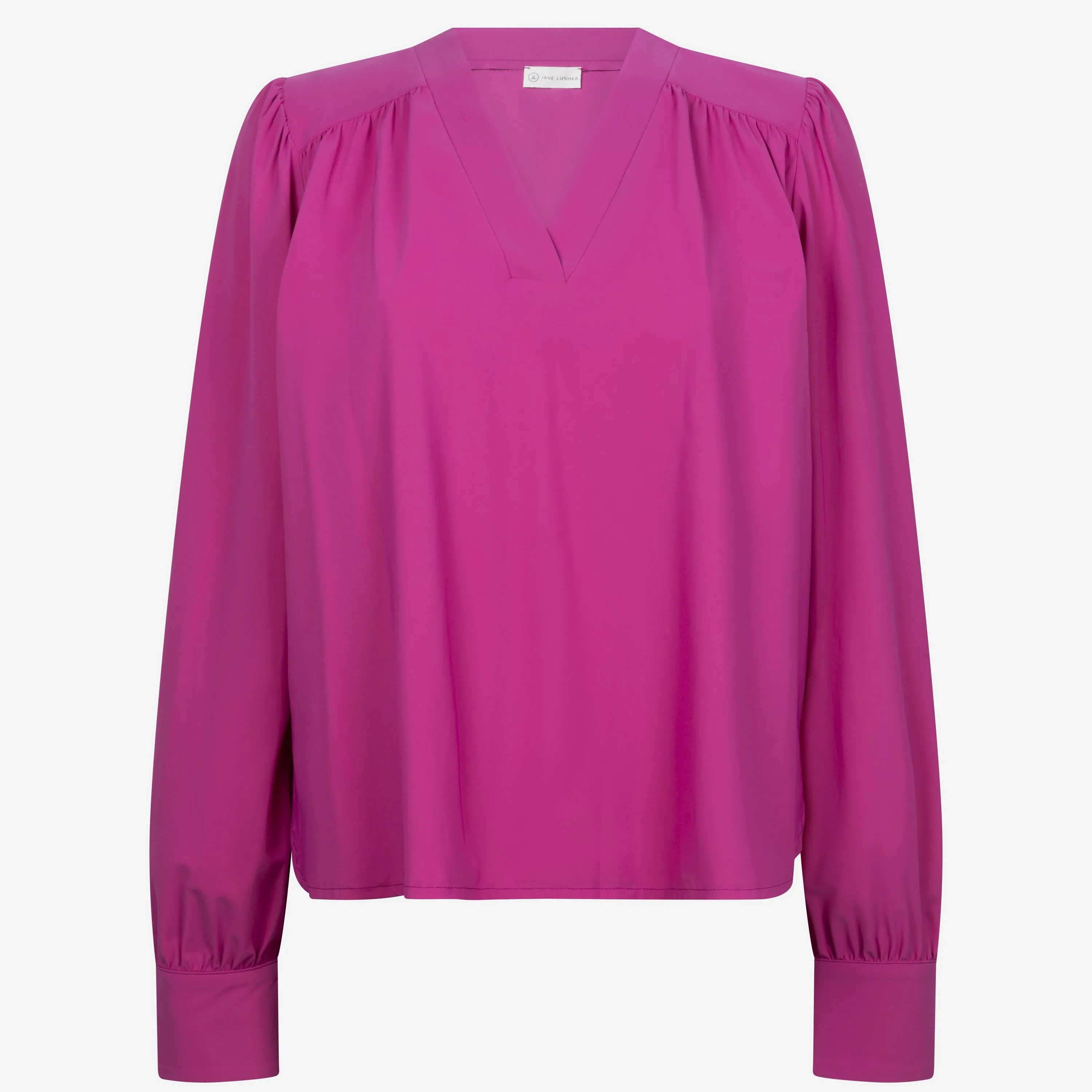 Liza Blouse Technical Jersey | Fuxia