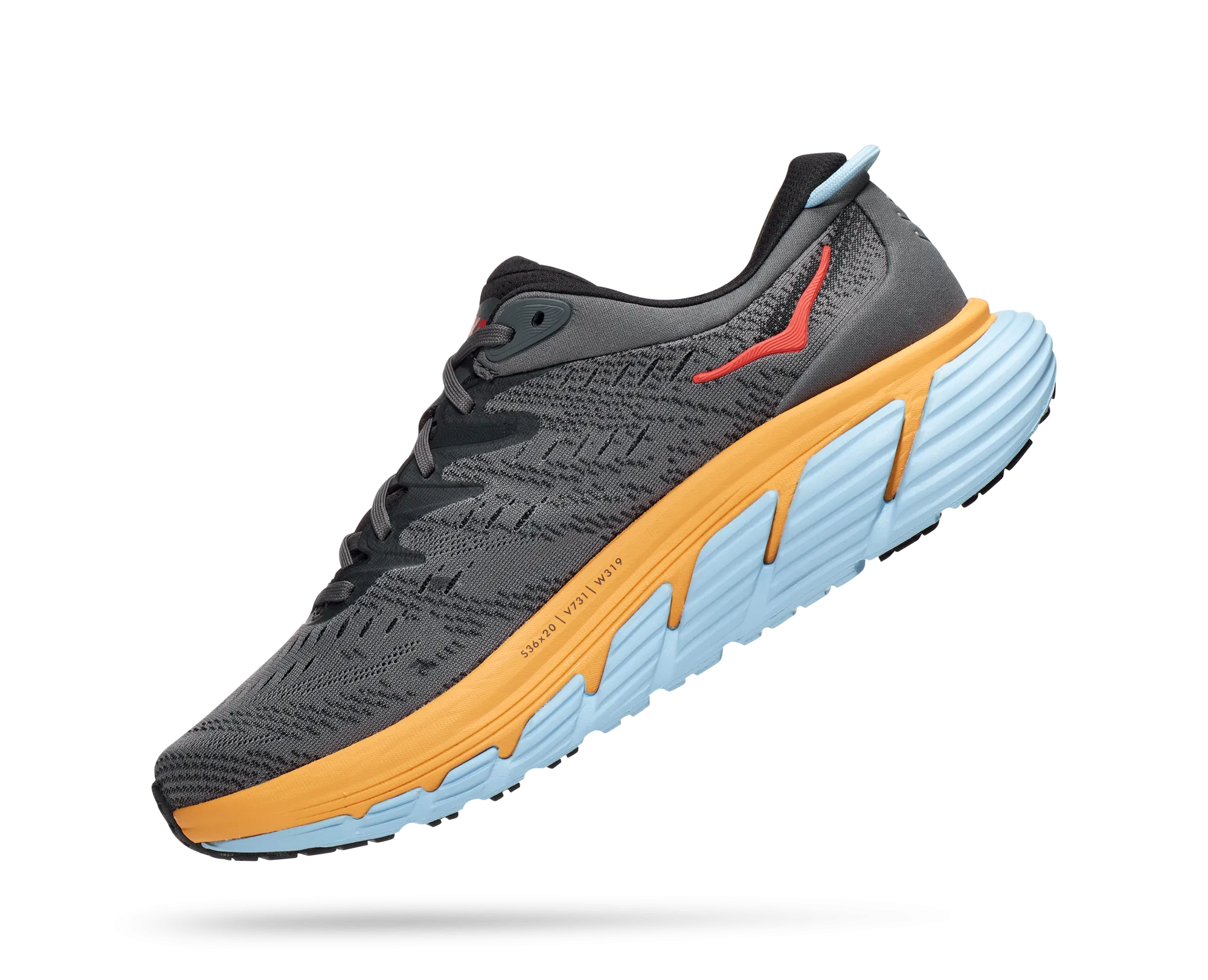 Men's Hoka Gaviota 4 Color: Castlerock/Anthracite