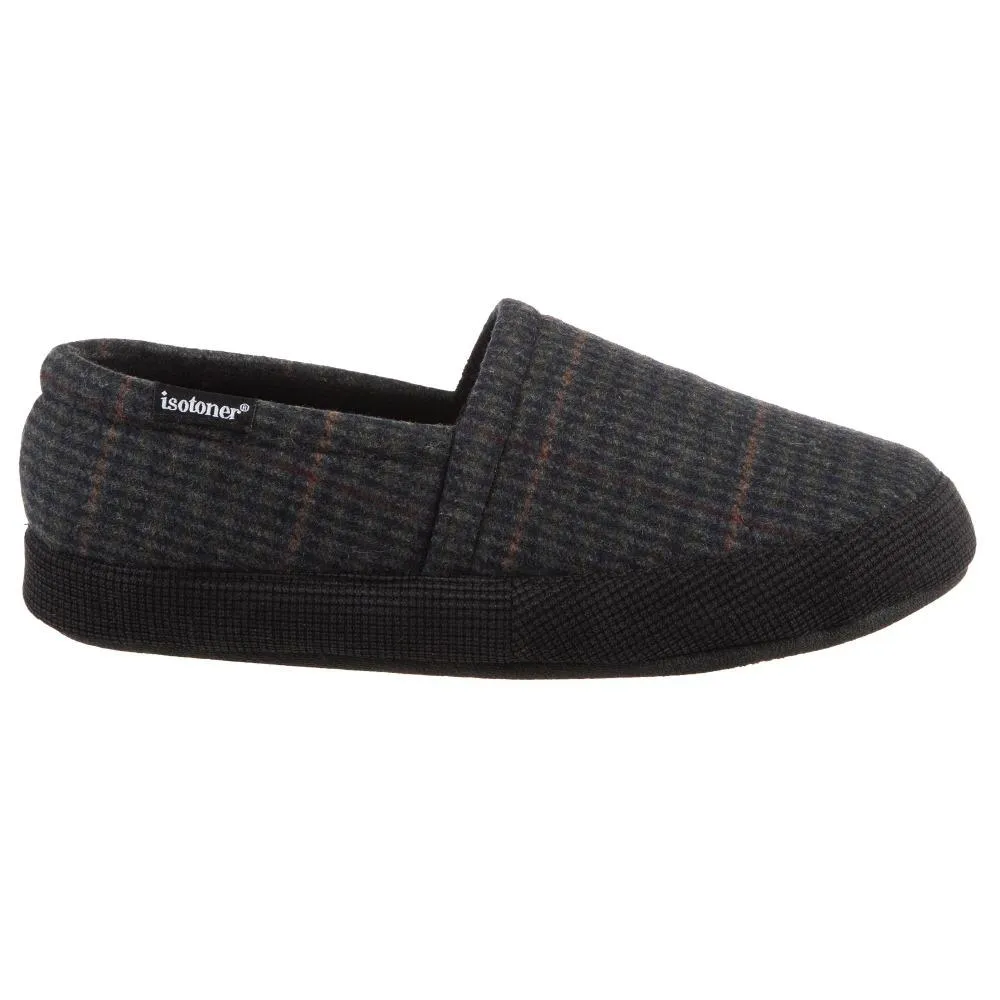 Men’s Plaid Liam Closed Back Slippers