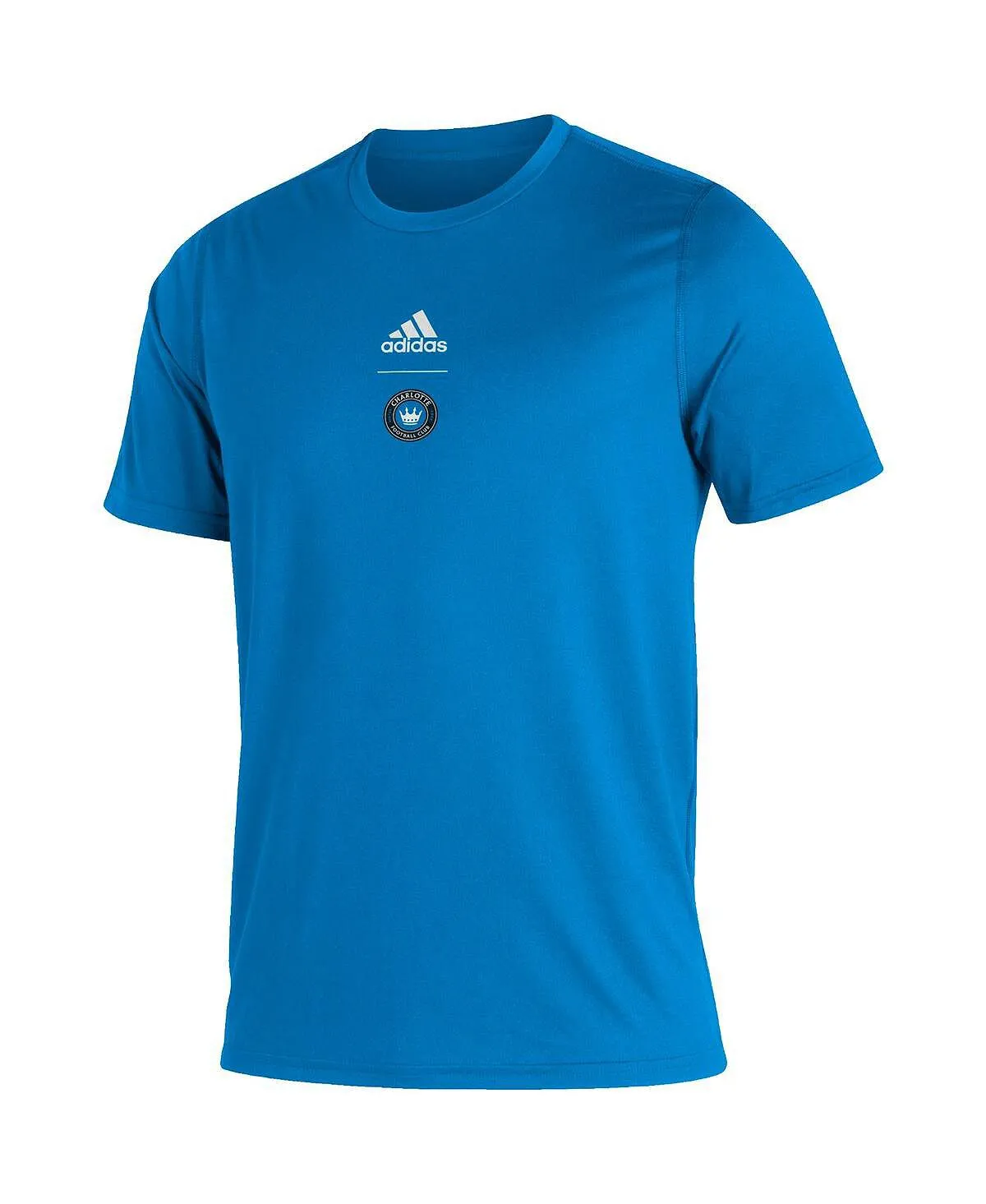 Men's T-shirt charlotte fc blue creator club adidas, blue