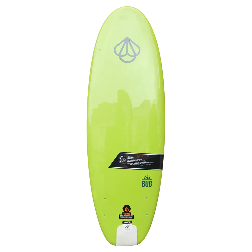 Ocean & Earth The Bug Mini 58" Softboard - Lime