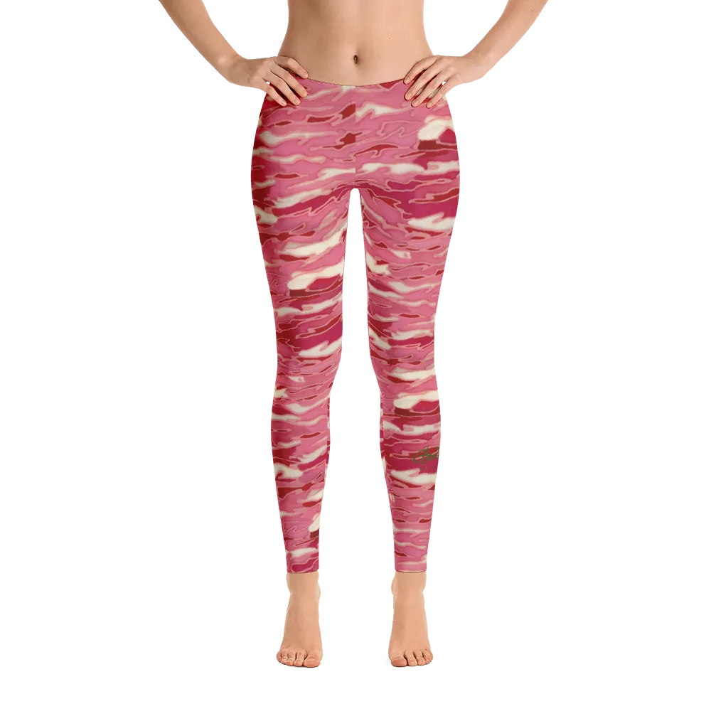 Pink Camouflage Lava Leggings