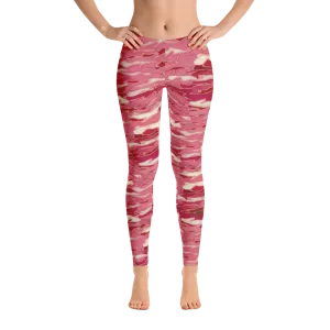 Pink Camouflage Lava Leggings