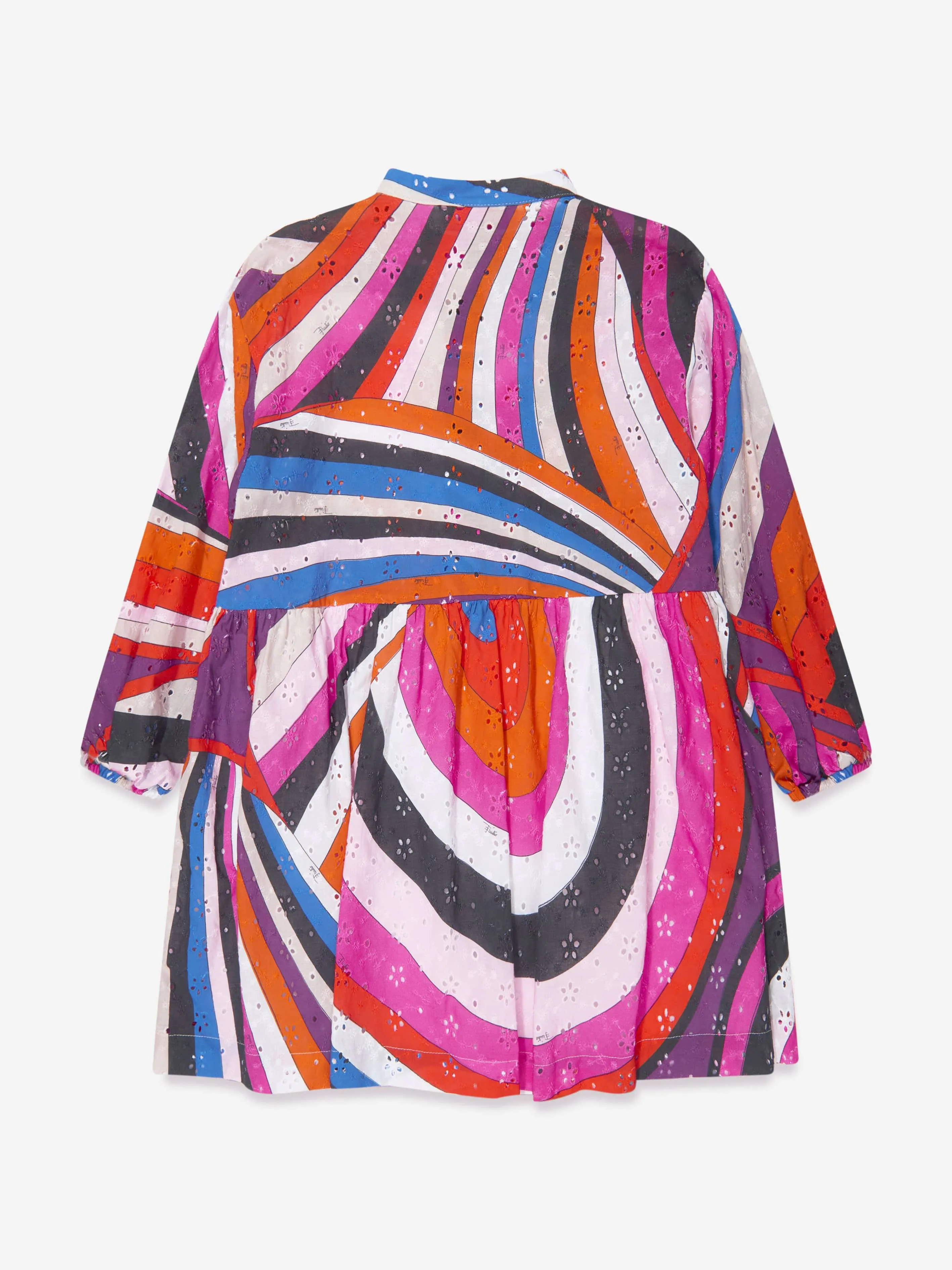 Pucci Girls Iride Woven Dress in Multicolour