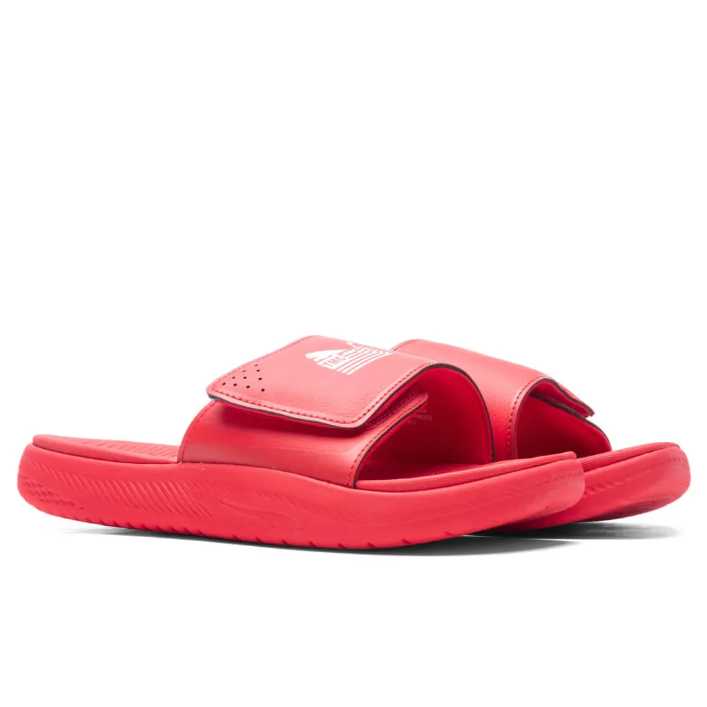 Puma x TMC SoftRide Slides - High Risk Red/White