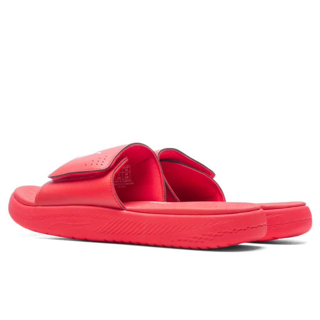 Puma x TMC SoftRide Slides - High Risk Red/White