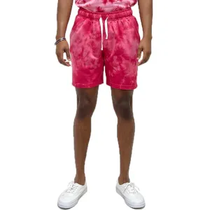 Red Tie Dye Shorts