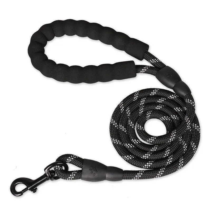 Safety Dog Leash: Stylish Reflective Walking Essential