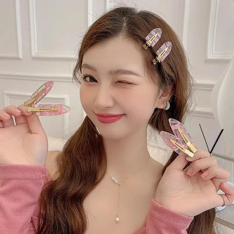 Sakura Pink Hair Clip Set: Effortless Styling for Chic Hair