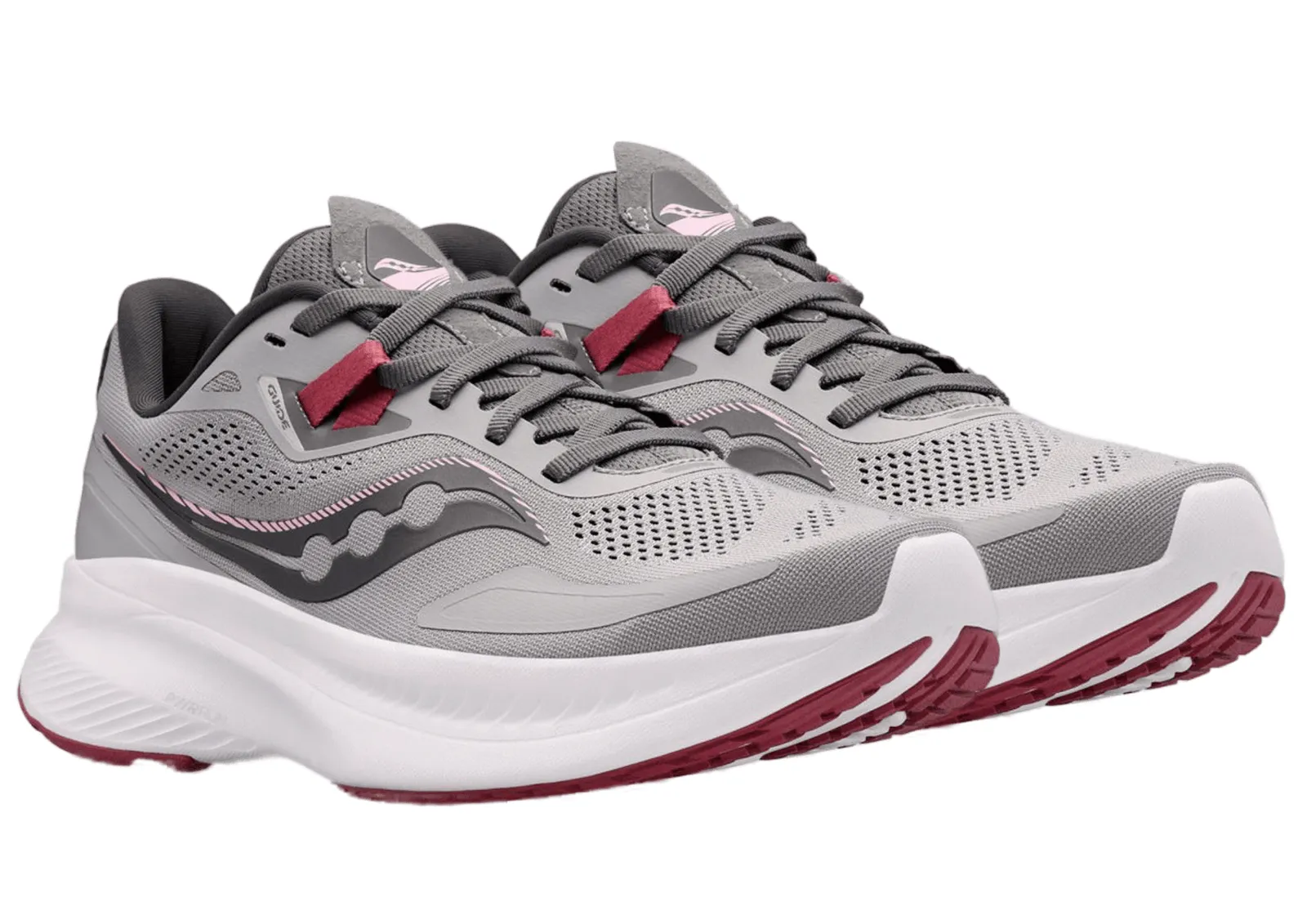 Saucony Womens Guide 15 Running Shoes- Alloy/Quartz