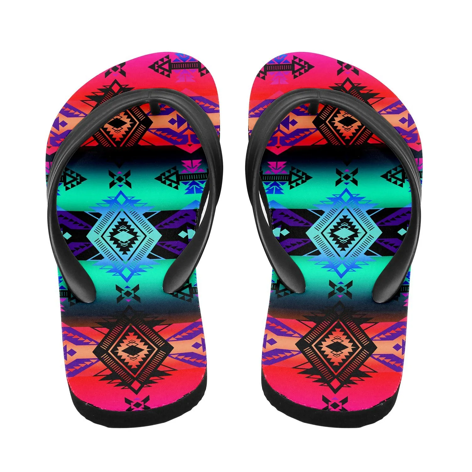 Sovereign Nation Sunrise Flip Flops