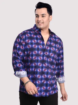 Stellar Printed Cotton Full sleeve Men's Plus size