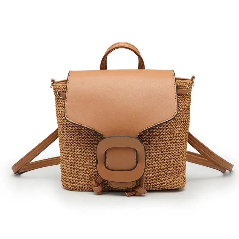 Stylish Woven Backpack