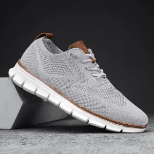 Super Comfy breathable Orthopedic Mesh Sneakers For Wide Feet - Gray