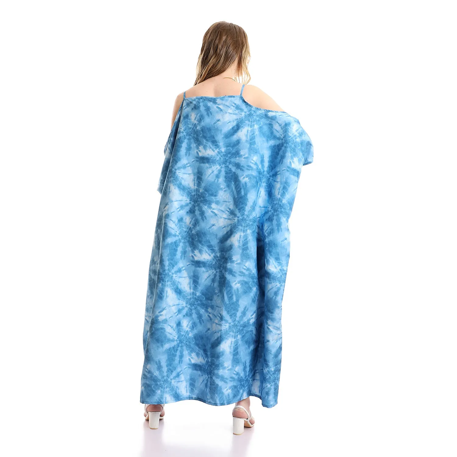 Tie Dye Summer Maxi Dress - Kady