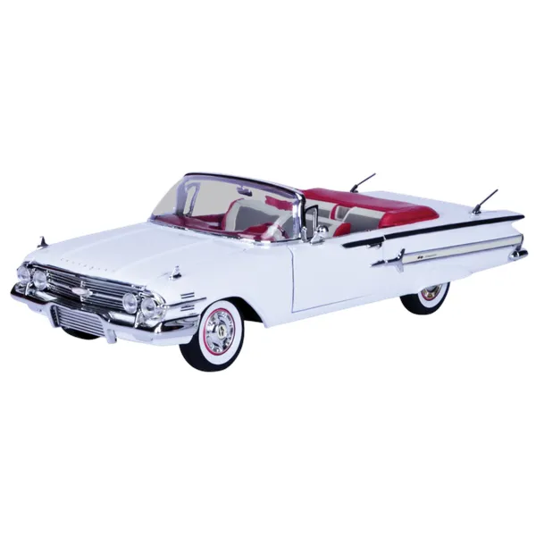 Timeless Legends - 1:18 Scale 1960 Chevrolet Impala [White]