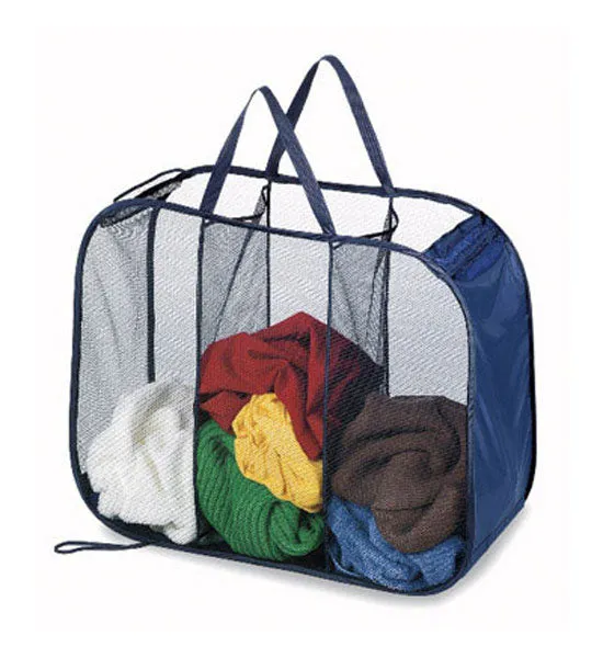 Triple Laundry Sorter - Folding