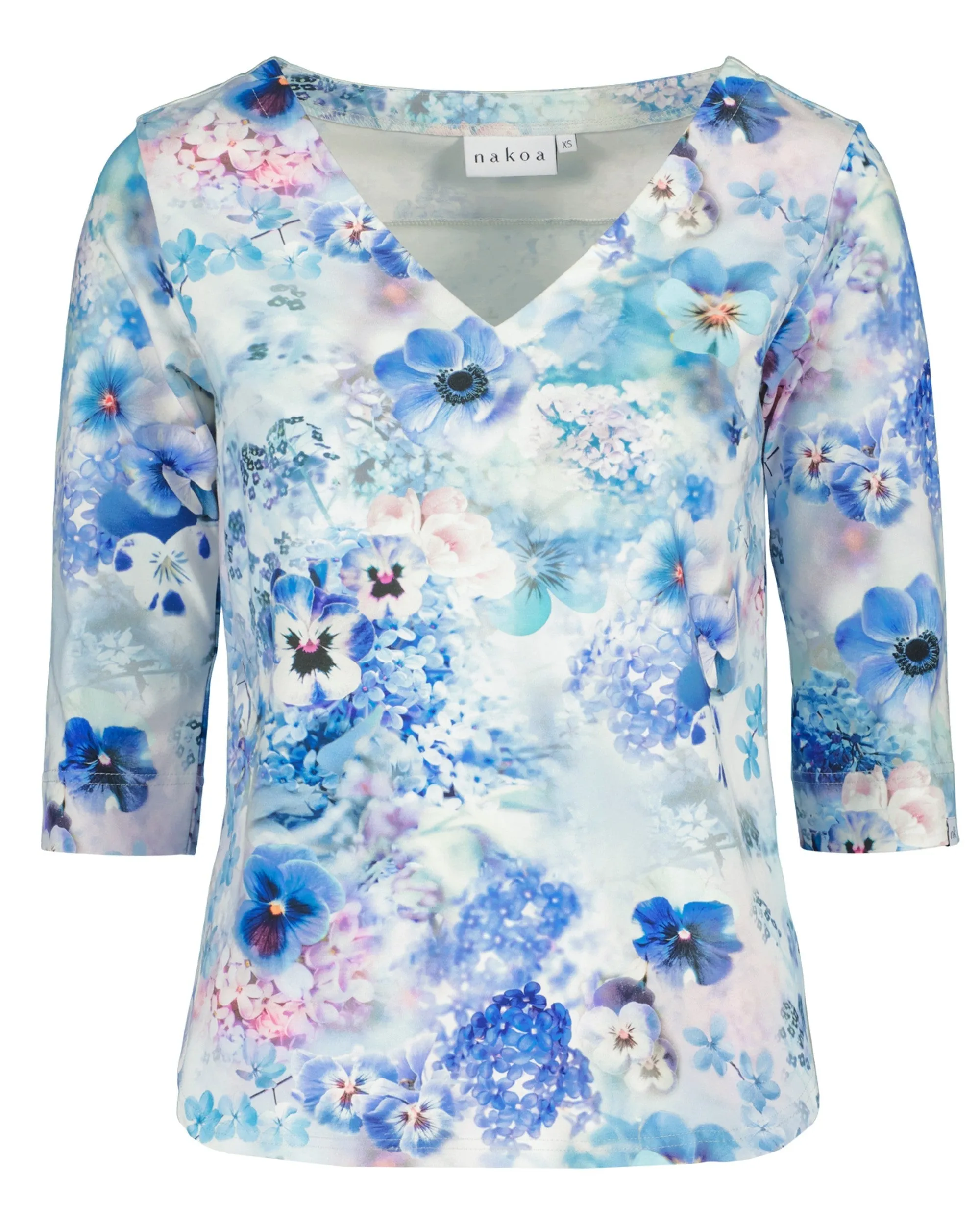 Vera Blouse Lush Blue