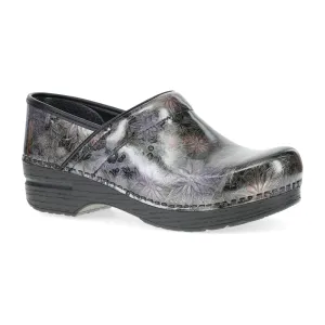 Women's Dansko Professional Clog Color: Etched Floral Patent