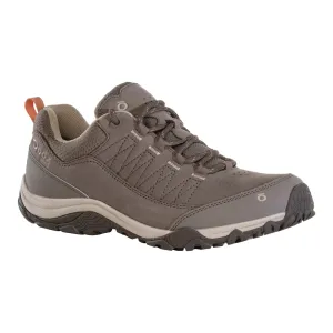 Women's Oboz Ousel Low Waterproof Color: Cinder Stone (REGULAR & WIDE WIDTH)